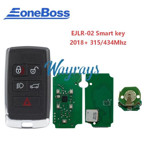 EoneBoss EJLR-02(5B) 2018+ LandRover/Jaguar Smart Key PCB, Separate battery holder, NCF29A1 PEPS Non UWB KEY with Emergency Start Compatible Frequency: 433MHz or 315MHz (Optional)