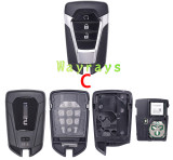 Original for Isuzu 2021-2023 D-MAX MU-X ACJ932IK4310E ID47 chip HITAG3 NCF29Axx with A/B=ASK C=FSK 434mhz keyless 3 button remote key,without emergency blade.The emergency key need to buy separately.