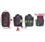 [Big battery model] [Without blade] For VW Audi key shell part