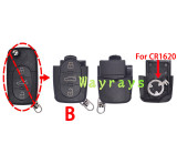[Small battery model] [Without blade] For VW Audi key shell part
