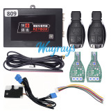 No.1 Bodyguard Terminator Series – 809 Mercedes-Benz FBS4 Adapter Box,for Mercedes-Benz models originally equipped with a key-based ignition system, the vehicle retains the key-based ignition method after the modification.