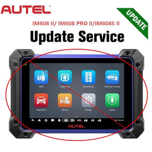 Autel MaxiIM IM608 II/ IM608 PRO II/IM608S II One Year Update Service(Subscription Only)
