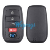 Keydiy TDB01-4 smart remote,4D smart key generation, support emergency start，support frequency and trunk button value modification