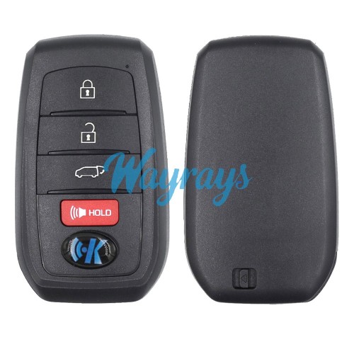 Keydiy TDB01-4 smart remote,4D smart key generation, support emergency start，support frequency and trunk button value modification