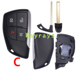 For Chevrolet Buick key shell without logo