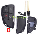 For Chevrolet Buick key shell without logo