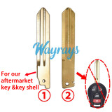For Nissan key blade