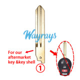 For Nissan key blade