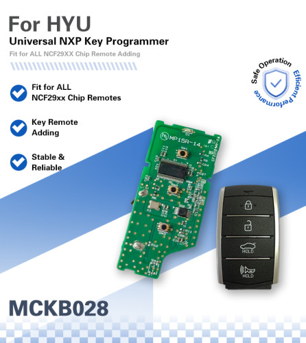 MCKB028 Hyundai adapters for Nxp killer,1 Minute Clone NXP Smart Key, Support all NXP smart original or aftermarket key fob