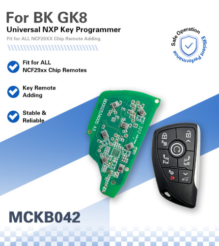 MCKB042 Buick adapters for Nxp killer,1 Minute Clone NXP Smart Key, Support all NXP smart original or aftermarket key fob