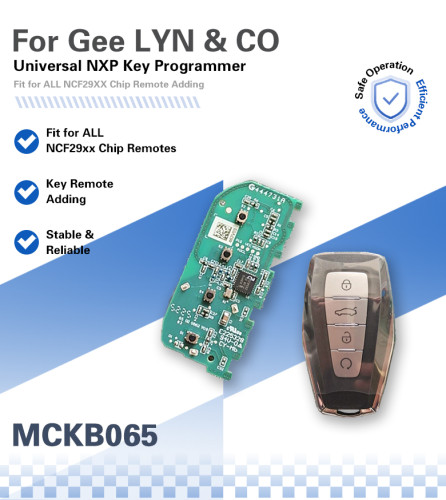 MCKB065  Geely adapters for Nxp killer,1 Minute Clone NXP Smart Key, Support all NXP smart original or aftermarket key fob
