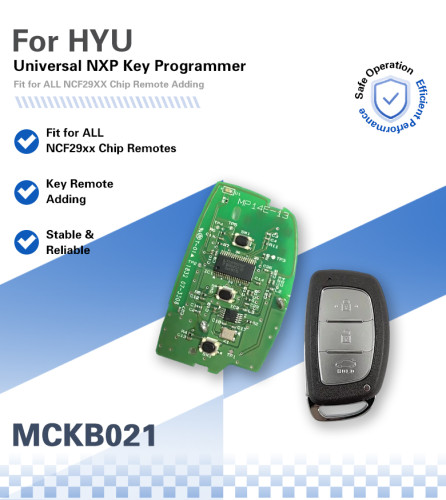 MCKB021 Hyundai adapters for Nxp killer,1 Minute Clone NXP Smart Key, Support all NXP smart original or aftermarket key fob