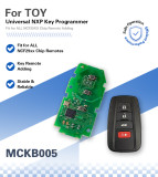 MCKB005 Toyota adapters for Nxp killer,1 Minute Clone NXP Smart Key, Support all NXP smart original or aftermarket key fob