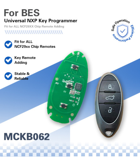 MCKB062  Bestune adapters for Nxp killer,1 Minute Clone NXP Smart Key, Support all NXP smart original or aftermarket key fob