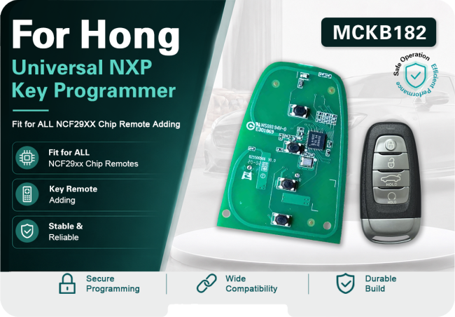 MCKB182  Hongqi adapters for Nxp killer,1 Minute Clone NXP Smart Key, Support all NXP smart original or aftermarket key fob