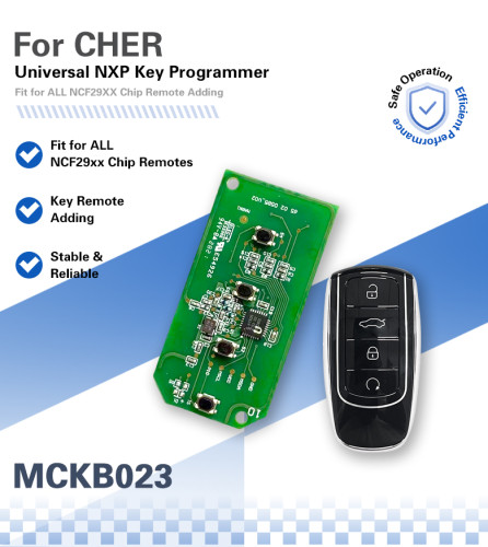 MCKB023  Chery adapters for Nxp killer,1 Minute Clone NXP Smart Key, Support all NXP smart original or aftermarket key fob