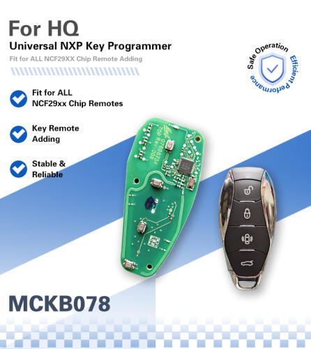 MCKB078 China brand,other adapters for Nxp killer,1 Minute Clone NXP Smart Key, Support all NXP smart original or aftermarket key fob