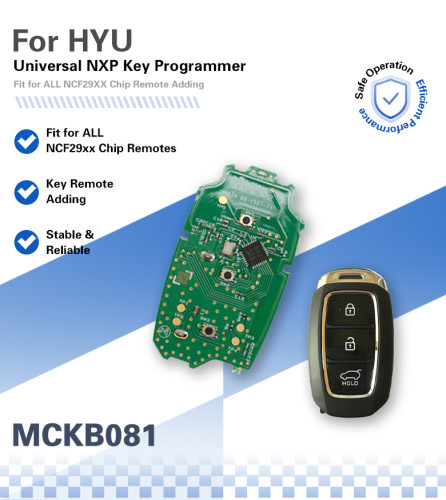 MCKB081 Hyundai adapters for Nxp killer,1 Minute Clone NXP Smart Key, Support all NXP smart original or aftermarket key fob