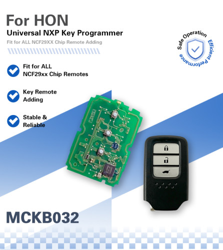 MCKB032 Honda adapters for Nxp killer,1 Minute Clone NXP Smart Key, Support all NXP smart original or aftermarket key fob