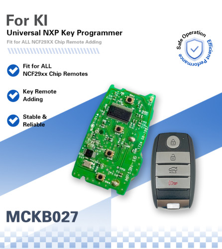 MCKB027 Kia adapters for Nxp killer,1 Minute Clone NXP Smart Key, Support all NXP smart original or aftermarket key fob
