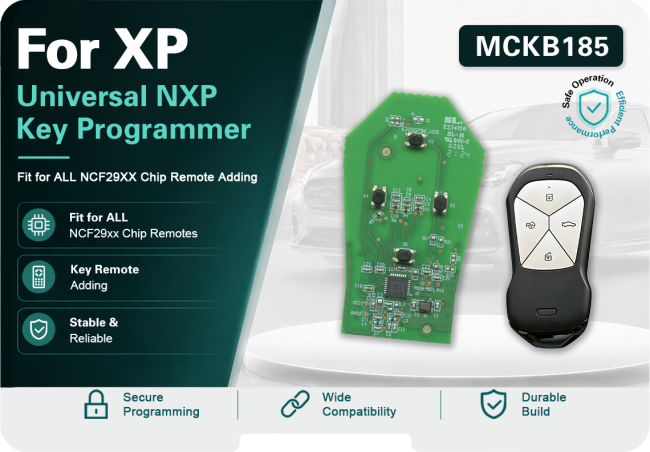 MCKB185  Xpeng adapters for Nxp killer,1 Minute Clone NXP Smart Key, Support all NXP smart original or aftermarket key fob