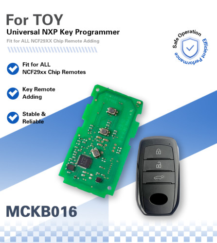 MCKB016 Toyota adapters for Nxp killer,1 Minute Clone NXP Smart Key, Support all NXP smart original or aftermarket key fob