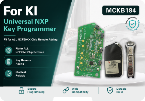 MCKB184 Kia adapters for Nxp killer,1 Minute Clone NXP Smart Key, Support all NXP smart original or aftermarket key fob