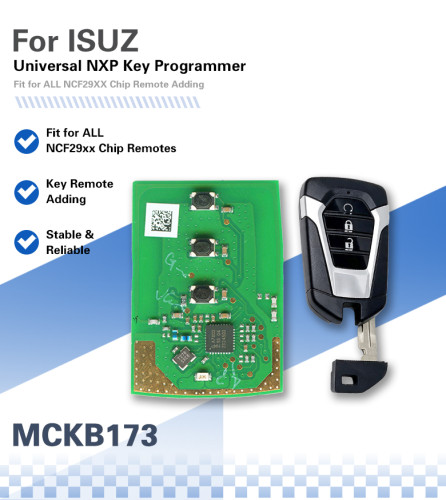 MCKB173 Isuzuki adapters for Nxp killer,1 Minute Clone NXP Smart Key, Support all NXP smart original or aftermarket key fob