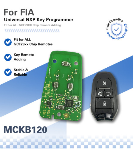 MCKB120 Fiat adapters for Nxp killer,1 Minute Clone NXP Smart Key, Support all NXP smart original or aftermarket key fob