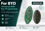 MCKB180  BYD adapters for Nxp killer,1 Minute Clone NXP Smart Key, Support all NXP smart original or aftermarket key fob