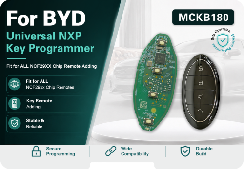 MCKB180  BYD adapters for Nxp killer,1 Minute Clone NXP Smart Key, Support all NXP smart original or aftermarket key fob