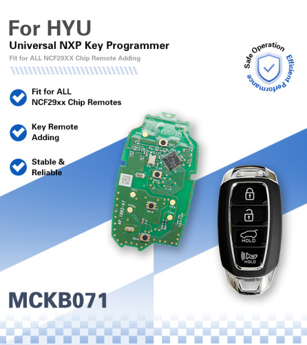 MCKB071 Hyundai adapters for Nxp killer,1 Minute Clone NXP Smart Key, Support all NXP smart original or aftermarket key fob