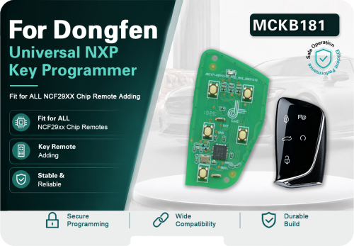 MCKB181  Dongfen adapters for Nxp killer,1 Minute Clone NXP Smart Key, Support all NXP smart original or aftermarket key fob
