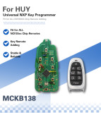 MCKB138 Hyundai adapters for Nxp killer,1 Minute Clone NXP Smart Key, Support all NXP smart original or aftermarket key fob