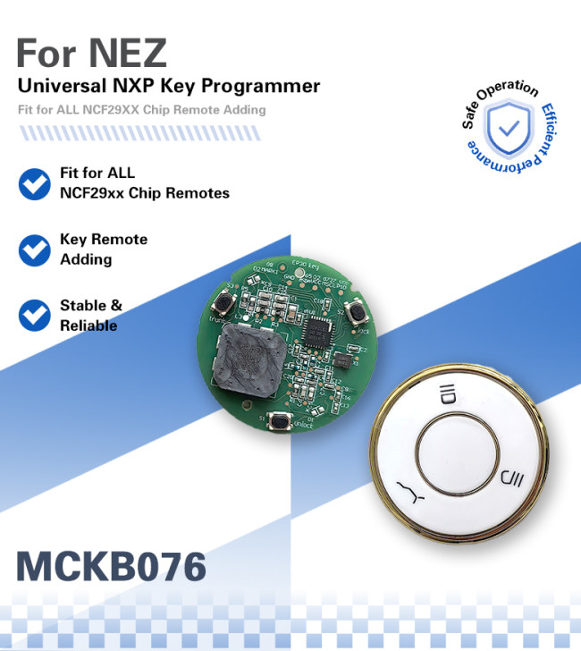 MCKB076  Neza adapters for Nxp killer,1 Minute Clone NXP Smart Key, Support all NXP smart original or aftermarket key fob