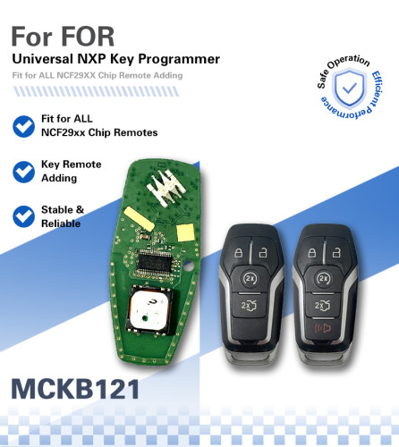 MCKB121 Ford adapters for Nxp killer,1 Minute Clone NXP Smart Key, Support all NXP smart original or aftermarket key fob