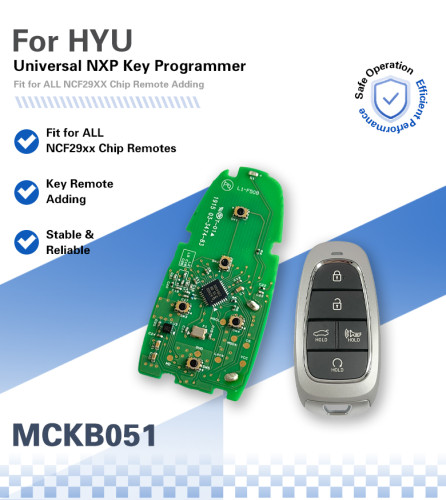 MCKB051 Hyundai adapters for Nxp killer,1 Minute Clone NXP Smart Key, Support all NXP smart original or aftermarket key fob