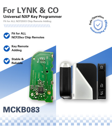 MCKB083  Geely adapters for Nxp killer,1 Minute Clone NXP Smart Key, Support all NXP smart original or aftermarket key fob