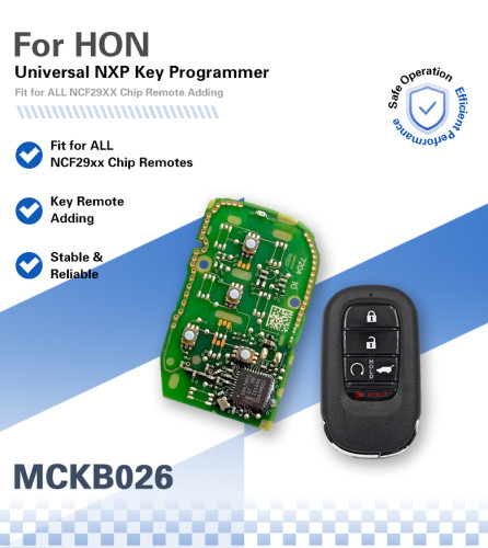 MCKB026 Honda adapters for Nxp killer,1 Minute Clone NXP Smart Key, Support all NXP smart original or aftermarket key fob