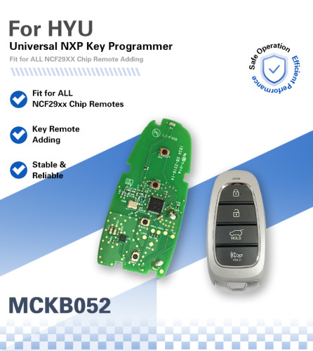 MCKB052 Hyundai adapters for Nxp killer,1 Minute Clone NXP Smart Key, Support all NXP smart original or aftermarket key fob