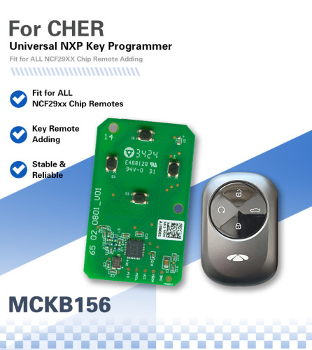 MCKB156  Chery adapters for Nxp killer,1 Minute Clone NXP Smart Key, Support all NXP smart original or aftermarket key fob