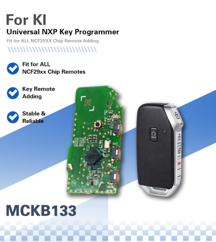 MCKB133 Kia adapters for Nxp killer,1 Minute Clone NXP Smart Key, Support all NXP smart original or aftermarket key fob