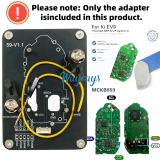 MCKB059 Kia adapters for Nxp killer,1 Minute Clone NXP Smart Key, Support all NXP smart original or aftermarket key fob