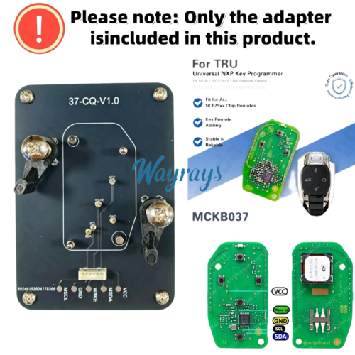 MCKB037  Trumpchi adapters for Nxp killer,1 Minute Clone NXP Smart Key, Support all NXP smart original or aftermarket key fob