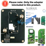 MCKB083  Geely adapters for Nxp killer,1 Minute Clone NXP Smart Key, Support all NXP smart original or aftermarket key fob