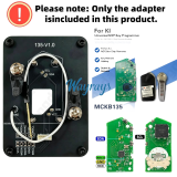 MCKB135 Kia adapters for Nxp killer,1 Minute Clone NXP Smart Key, Support all NXP smart original or aftermarket key fob