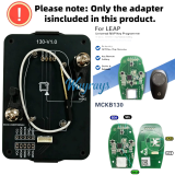MCKB130  Leapmotor adapters for Nxp killer,1 Minute Clone NXP Smart Key, Support all NXP smart original or aftermarket key fob