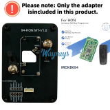 MCKB094 Motor adapters for Nxp killer,1 Minute Clone NXP Smart Key, Support all NXP smart original or aftermarket key fob
