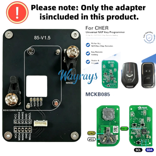 MCKB085  Chery adapters for Nxp killer,1 Minute Clone NXP Smart Key, Support all NXP smart original or aftermarket key fob