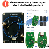 MCKB006 Jeep adapters for Nxp killer,1 Minute Clone NXP Smart Key, Support all NXP smart original or aftermarket key fob